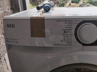 Zánovní pračka TOP stav Zn. AEG 7000 ProSteam v záruce - 15