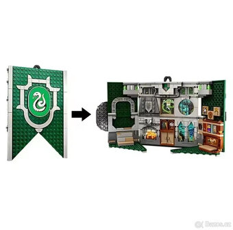 STAVEBNICE HARRY POTTER Vlajky Zmiozelu (náhrady) - 15