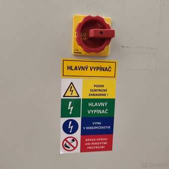 Industriální elektro rozvaděč pro CNC REZERVACE - 15