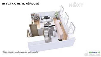 Pronájem byt 1+kk, 32㎡ - 15