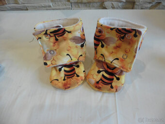 Dětské bavlněné capáčky - více velikostí a vzorů - 15