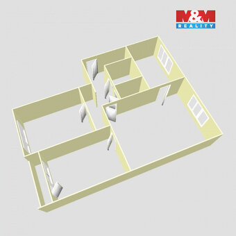 Prodej bytu 3+1, 68 m², Ostrava, ul. Aloise Gavlase - 15