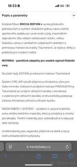 Kočárek MOON ROCCA 2023 EDITION+ black - 3v1 - 15