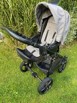 Kombinovaný kočárek venicci shadow denim grey - 15