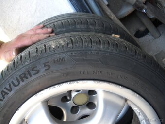 Sada alu letních kol Škoda 15" 5x100 - 15