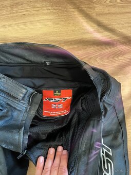 Dvoudílná kombinéza Ractech Evo 4 Black (L/XL) - 15