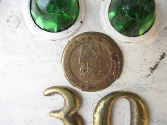 Pletený koš s víkem nádoba na prádlo aj. na chalupu chatu - 15