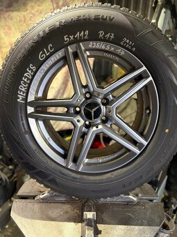 Prodám zánovní Alu kola na Mercedes. GLC r17 - 15