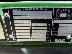 DAF LF 250, 16t, čelo, 18 europalet - 15