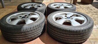 Pneumatiky 195/50 R15 + disky + šrouby - 15