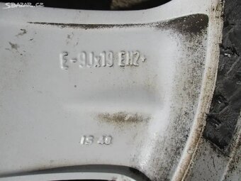 ALU kola BMW X6 9X19 ET 18+48 s pneu 255/50 R19 - 15