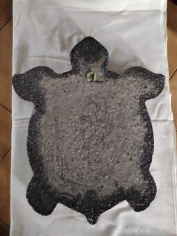 Želvy betonové zdobené na zahradu  více kusů. - 15
