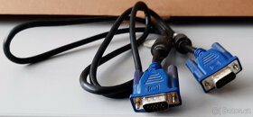 Různé funkční PC kabely, redukce a příslušenství dle fotek - 15