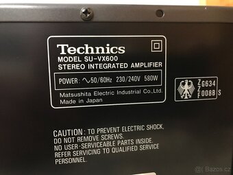 Technics SU-VX600 Top stav - 15