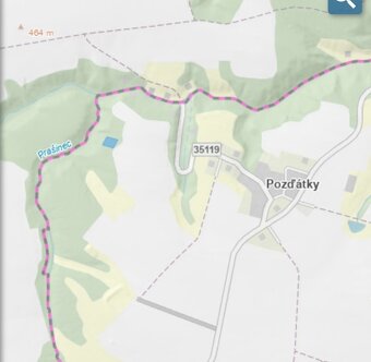 Lesní pozemek Pozďátky - 15