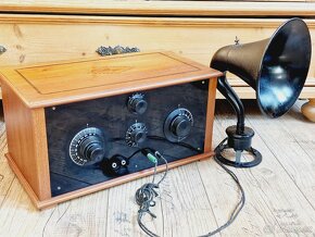 Starožitné rádio Telefunken Marconi II. včetně reproduktoru - 15