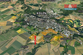 Prodej zahrady s chatou, 441 m², Pašinka u Kolína - 15