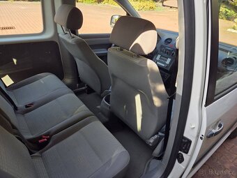 VW Caddy 1.9 TDI bez DPF, serviska, STK - 15