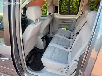 Caddy Maxi 2.0TDI 103kW, 7 míst, bez koroze, klima, serviska - 15