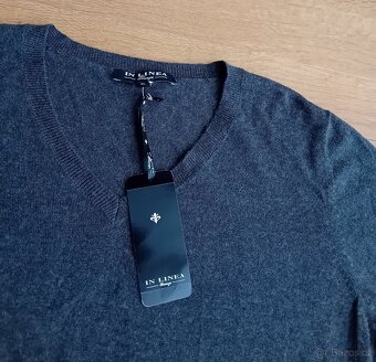 In Linea dámský svetřík vel. L/XL bavlna kašmír nový - 15