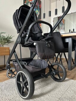✨ Stylový kočárek Cybex Balios S Lux – Moon Black (2022) ✨ - 15