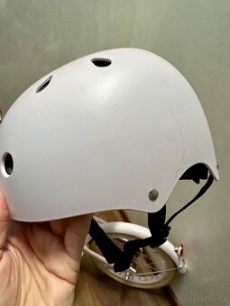 Růžové kolo Banwood bike s přídavnými kolečky - 15