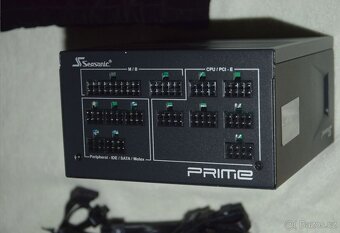 SEASONIC zdroj 650W PRIME TX-650,80+ TITANIUM, NOVÝ - 15