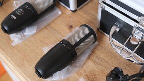 Velkomembránové kondenzátorové mikrofony AKG P420. - 15