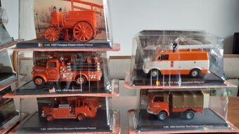 Hasičské modely AMERCOM 60 kusů Hasiči - 15
