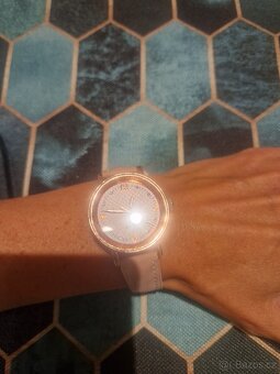 Nové dámské i dívčí hodinky Quartz růžové koženka třpytivé - 15