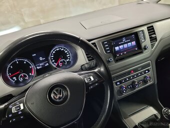 VW Golf 7 SportsVan 1.6 TDI, 81kW, DIGI KLIMA,WEBASTO, TAŽNÉ - 15