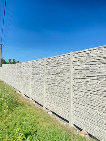 Betonové ploty s akční slevou - 15