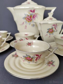 Starožitný porcelánový čajový servis od MZ Art Deco - 15
