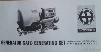 Elektrocentrála industrie motor VW obsah 1600 vw brouk T1 T2 - 15