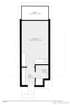 Pronájem byty 1+kk, 33 m2 - Praha - Háje, ev.č. N08026 - 15