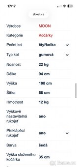 Kočárek moon resea s 2021 trojkombinace - 15