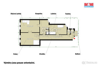 Pronájem bytu 3+kk, 97 m², Plzeň, ul. Palackého náměstí - 15
