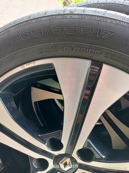 R 17 Alu kola Renault - 205/55/17 - 15