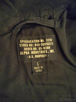 BUNDA PARKA M65/MA-1 RARITNÍ KŘÍŽENEC LIMIT EDIT - 15