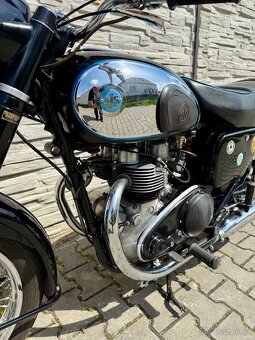 AJS Model 20 (1957) 500ccm - krásná britská klasika - 15