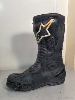 39 Alpinestars SMX-5 Vysoke boty na motorku Vel. - 15