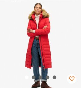 NOVÝ Damský dlouhý kabát Superdry New Arctic vel. 36 - 15