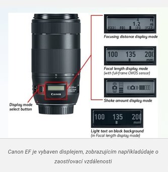 Objektiv Canon EF 70-300 mm f/4-5.6 IS II USM + clona - 15