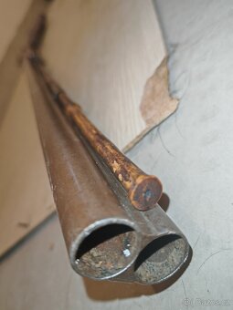 Starožitná perkusní brokovnice - TOP stav.. - 15