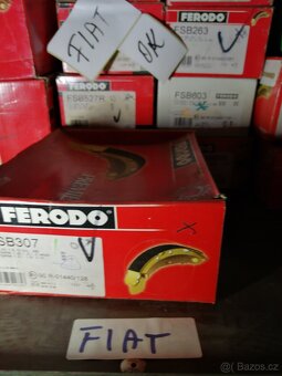 Brzdové obložení čelisti bubnování brda - 15