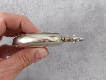 Velmi staré obrovské švýcarské hodinky s centrální ručičkou - 15