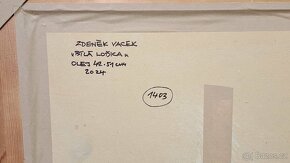 Galerijní obraz - Zdeněk Vacek - Bílá loďka 7918 - 15