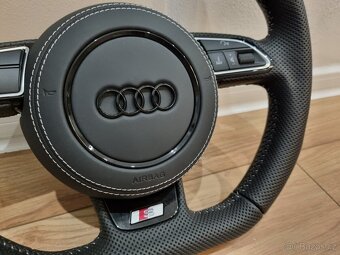 AUDI RS PERFOROVANY ZKOSENY VOLANT - 15