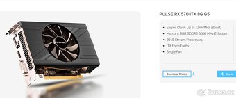 XEON 8vláken,16GB RAM,RX 570 8GB,128GB m.2,1TB HDD,WIN 11 - 15