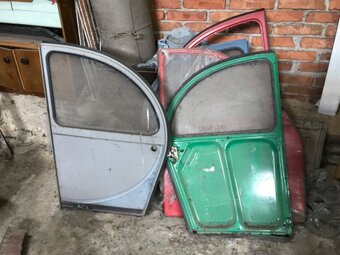 Citroen kachna 2CV, plechařina a různé - 15